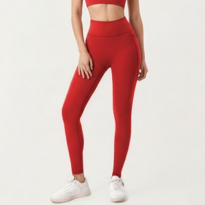 Anna-Kaci Active Women's High Waist Full Length Leggings with Smooth Stretch Fabric and Contoured Fit - 1 of 4