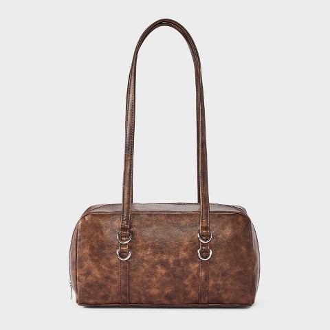 Wild Fable Long Handle Satchel Bag - Wild Fable™ Brown