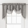 Kate Aurora Georgina Ultra Luxurious Raised Jacquard And Fringed Trimmed Austrian Window Valance - 3 of 3