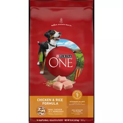 Purina ONE SmartBlend Chicken & Rice Formula Adult Dry Dog Food - 8lbs