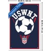 Trends International US Soccer - USWNT Logo 25 Framed Wall Poster Prints - 3 of 4