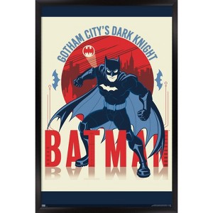 Trends International DC Comics Batman - Gotham City's Dark Knight Framed Wall Poster Prints - 1 of 4
