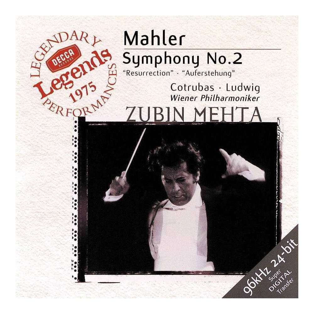 UPC 028946699225 product image for Cotrubas/Ludwig/Meht - Mahler: Sym No. 2 (CD) | upcitemdb.com