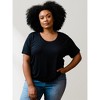 ABLE Women's Mae Drapey Tee - 2 of 4