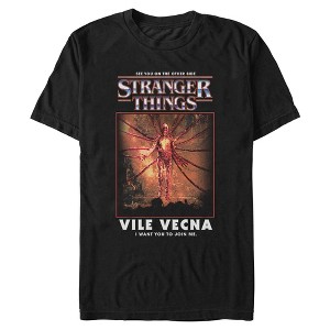 Mens Stranger Things Vile Vecna See You on the Other Side T Shirt - 1 of 4