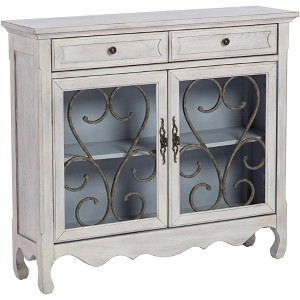Audley 39 1/4" Wide Wood Console Cabinet by Elm Lane - 1 of 4