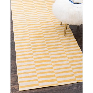 Unique Loom Williamsburg Striped Indoor Woven Area Rug - 1 of 4