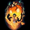Girl's Design By Humans Halloween Spirit By AshenWorks T-Shirt - 2 of 2