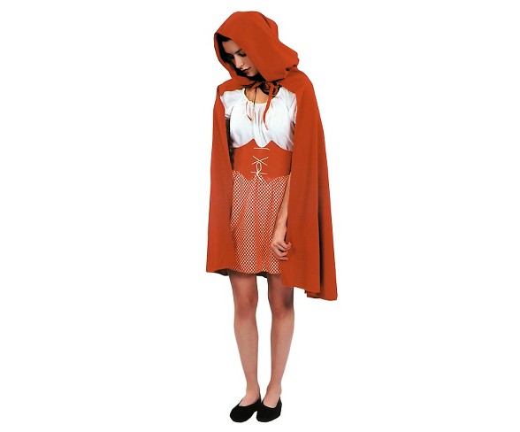 Red Riding Hood Cape Red - One Size