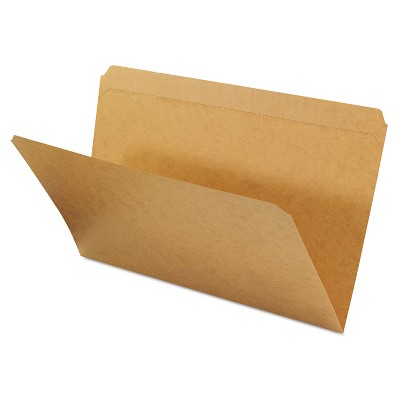 UNIVERSAL Kraft File Folders Straight Cut Top Tab Legal Kraft 100/Box 16140