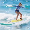 Costway 11' Inflatable Stand Up Paddle Board whth Accessories Paddle Hand Pump Repair Kit, Blue/Gray/Yellow/Dark Blue/Turquoise - 2 of 4