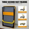 Racxily Flatbed Cart, 660lbs Heavy Duty Capacity Platform Hand Truck 360 Degree Swivel Wheels Foldable Push Hand Cart for Loading and Storage - 4 of 4