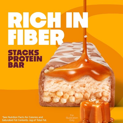 Quest Nutrition Salted Caramel Stacks Protein Bars - 20g Protein - 28.32oz/12ct