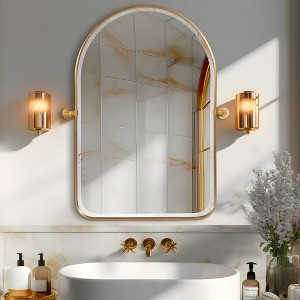Dovelina Norita Metal Vanity Mirror Wall Mirror - 1 of 4
