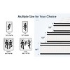 King Size White Memory Foam Mattress with Individually Pocketed Innerspring, Medium Firm Hybrid Mattress in a Box-Coolbibila - 4 of 4