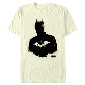 Men's The Batman Who Is Batman Silhouette T-Shirt - 1 of 4