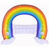 Pool Central Inflatable Rainbow Swimming Pool Lounge Chair - 58" - 3 of 4