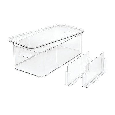 iDESIGN 16"x8"x5" Bin with Lid