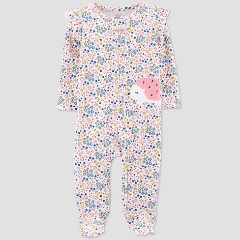 Carter's Just One You® Baby Girls' Hedgehog Floral Sleep N' Play