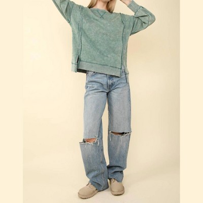 Women's Mineral Washed Top - VERY J