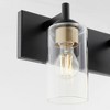 Quorum Lighting Fallstaff 4 - Light Vanity in  Matte Black - 2 of 4