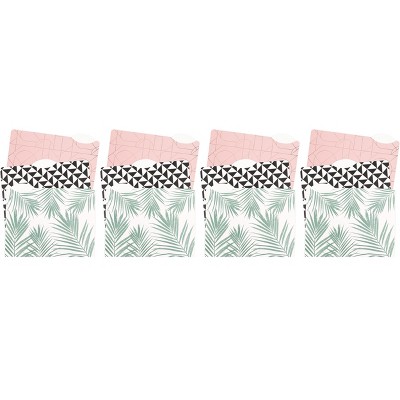 U Brands Modern Classic Fashion File Folders 3-Tab Letter Size AssortColors 3239U06-24