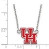 Black Bow Jewelry Sterling Silver Houston Cougars NCAA Necklace 18 Inch - 3 of 4