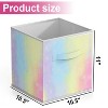 DOMETOUR 6 Piece Cube Storage Bins, 11 Inch Collapsible Storage Cube Organizer with Handle - 4 of 4