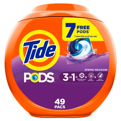 Tide Pods Spring Meadow HE Laundry Detergent Pacs