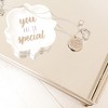 Pavilion Gift Company - Aunt Silk Crystal - 16.5"-20.5" Engraved Rhodium Plated Austrian Element Necklace - Necklaces - 3 of 4