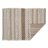 Design Imports Handloomed Slub Stripe - Stone & White - 2 X 3 Ft - 2 of 4