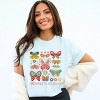 Simply Sage Market Be Kind To All Kinds Butterfly Garment Dyed Tee - 2 of 4