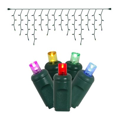 Vickerman 70Lt LED Wide Angle Icicle Christmas light set
