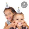 Big Dot of Happiness Let's Be Mermaids - Mermaid Mini Cone Baby Shower or Birthday Party Hats - Small Little Party Hats - Set of 8 - 2 of 4