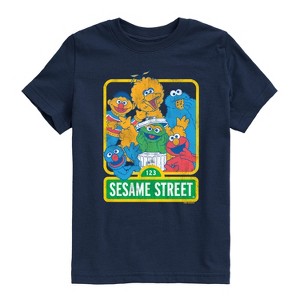 Boys' - Sesame Street - 123 Sesame Street Short Sleeve Graphic T-Shirt - 1 of 4
