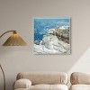Art Remedy Manuel Roman - Floral Plaza Beach Life Inspired Wall Art Framed - 4 of 4
