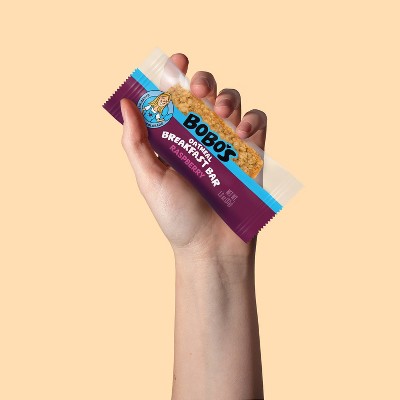 Bobo's Oat Bars Breakfast Bar Raspberry - 7.8oz/6ct