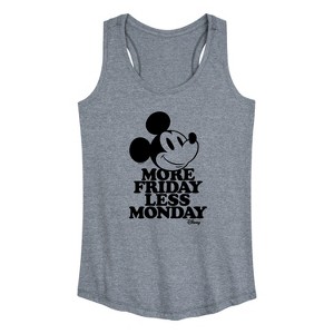 Women's - Disney - Mickey & Friends Graphic Racerback Tank - 1 of 4