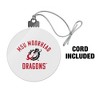 Minnesota State University Moorhead Dragons Acrylic Christmas Tree Holiday Ornament - 3 of 4