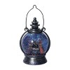 Transpac Plastic Witch Water Globe Halloween Decoration Battery Operated Indoor Tabletop Gift for Spooky Atmosphere - 3 of 4