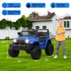 Jojoka 12V Ride on Truck Car for Kids, Battery Powered Electric Toys Vehicles with Remote Control, Spring Suspension, Lights, Bluetooth, 2 Speeds - 2 of 4