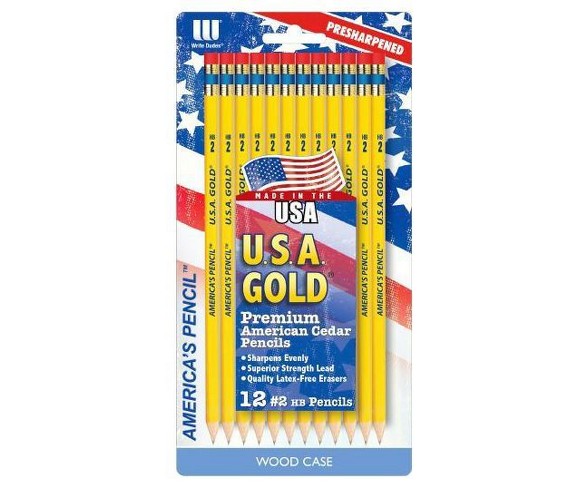 Write Dudes&#153; #2 Wooden Pencils, 2mm, 12ct