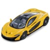 McLaren P1 Volcano Yellow Metallic with Black Top "Hypercar League Collection" 1/64 Diecast Model Car by PosterCars - 2 of 3
