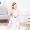 Melissa & Doug Princess Role Play Costume Set (3pc)- Pink Gown, Tiara, Wand - 2 of 4