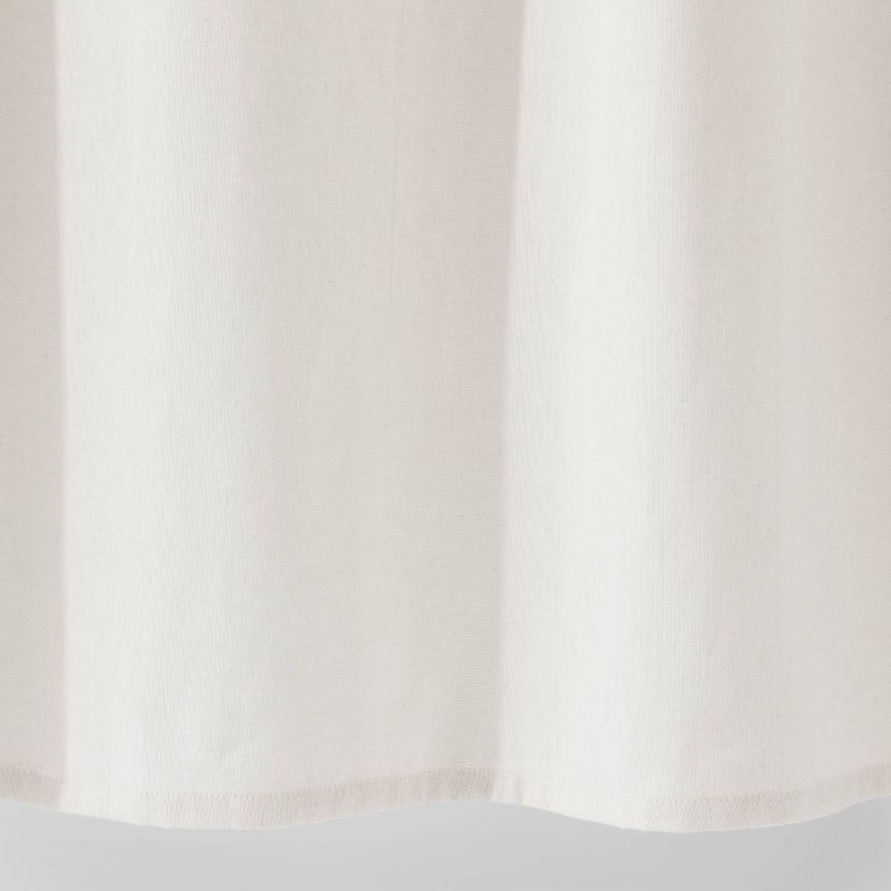 Crochet Trim Shower Curtain Cream - Threshold&#8482;, 5 of 8