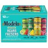 Modelo Spiked Aguas Frescas Variety Pack Flavored Malt Beverage - 12pk/12 fl oz Cans - 3 of 4
