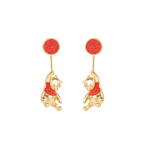 Red deals balloon earrings