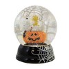 ROMAN, INC 5.75 In Snoopy Laying On Pumpkin Dome Woodstock Led Spider Web Water Globes - 3 of 3