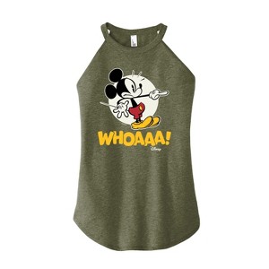Women's - Disney - Mickey Mouse Graphic High Neck Tank - 1 of 3