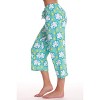 Just Love 100% Cotton Women's Capri Pajama Pants Sleepwear - Comfortable and Stylish - 2 of 3